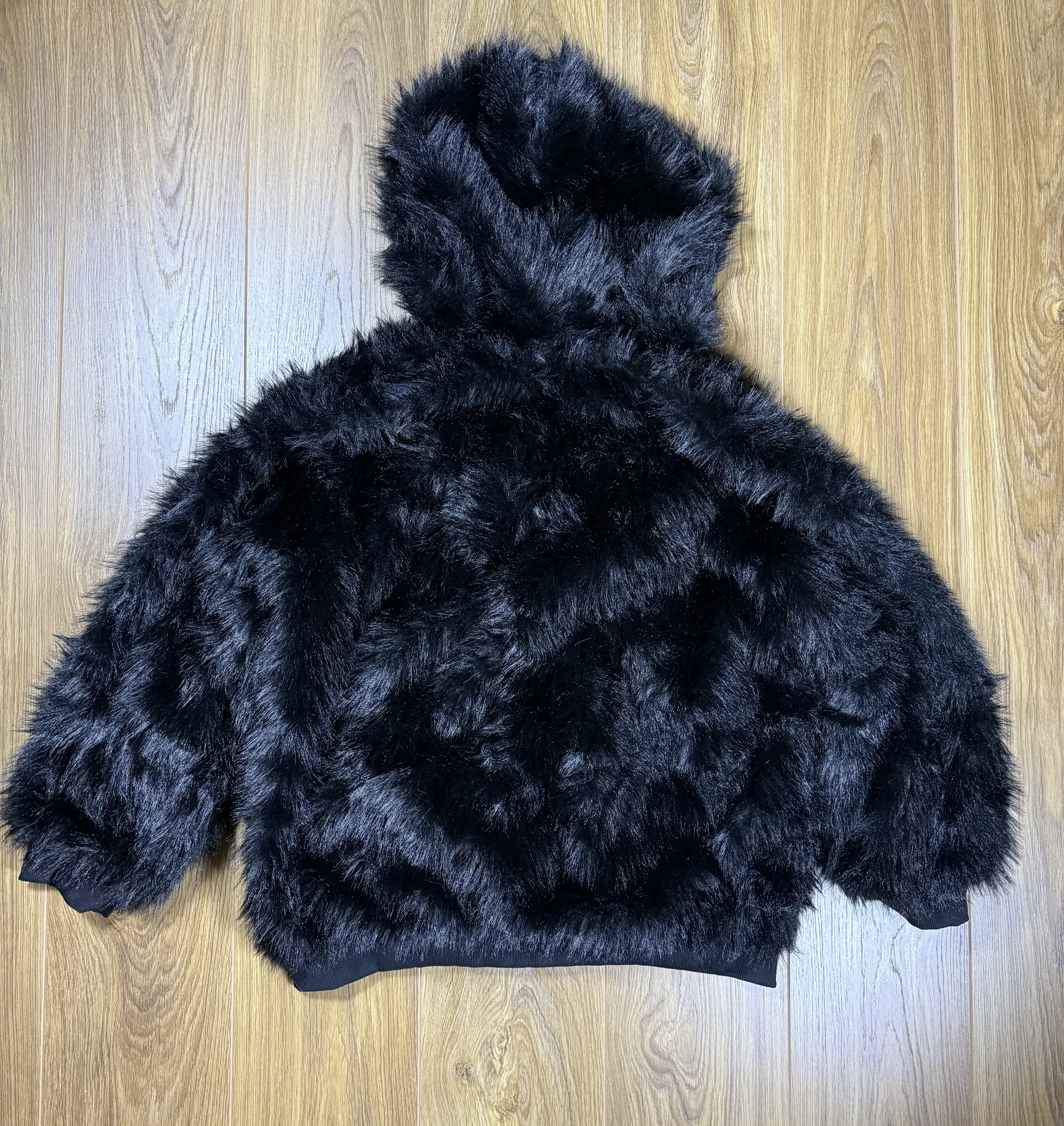 Двухсторонняя зип Худи Rick Owen's type - миниатюра 4