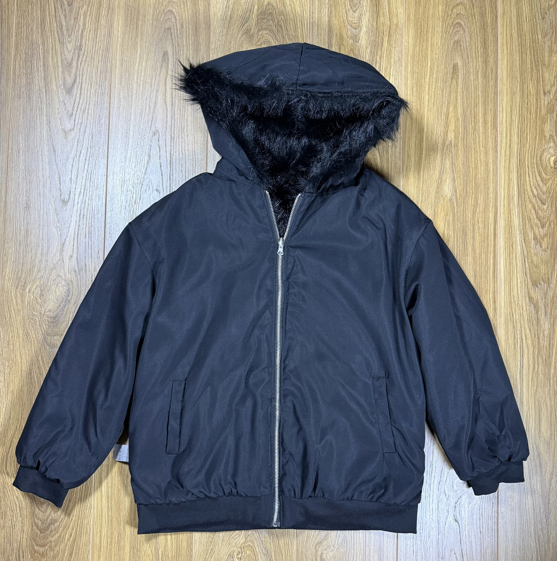Двухсторонняя зип Худи Rick Owen's type - миниатюра 6