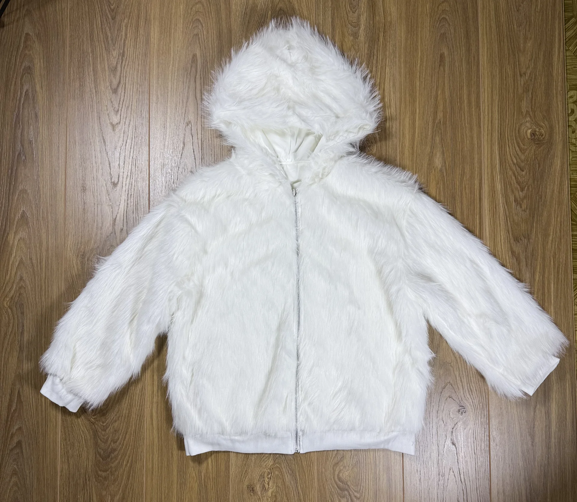 Двухсторонняя зип Худи Rick Owen's type - миниатюра 7