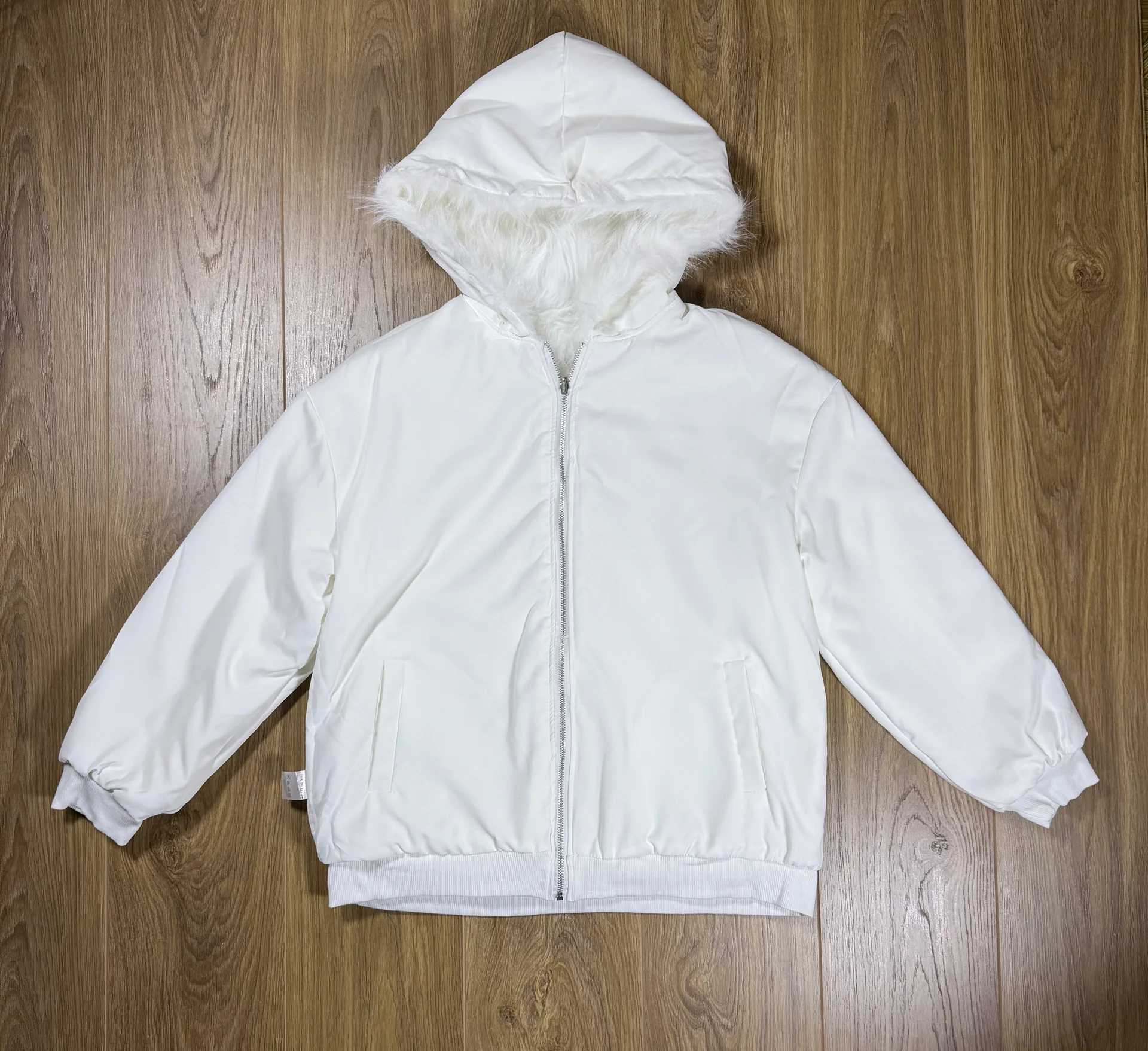 Двухсторонняя зип Худи Rick Owen's type - миниатюра 9