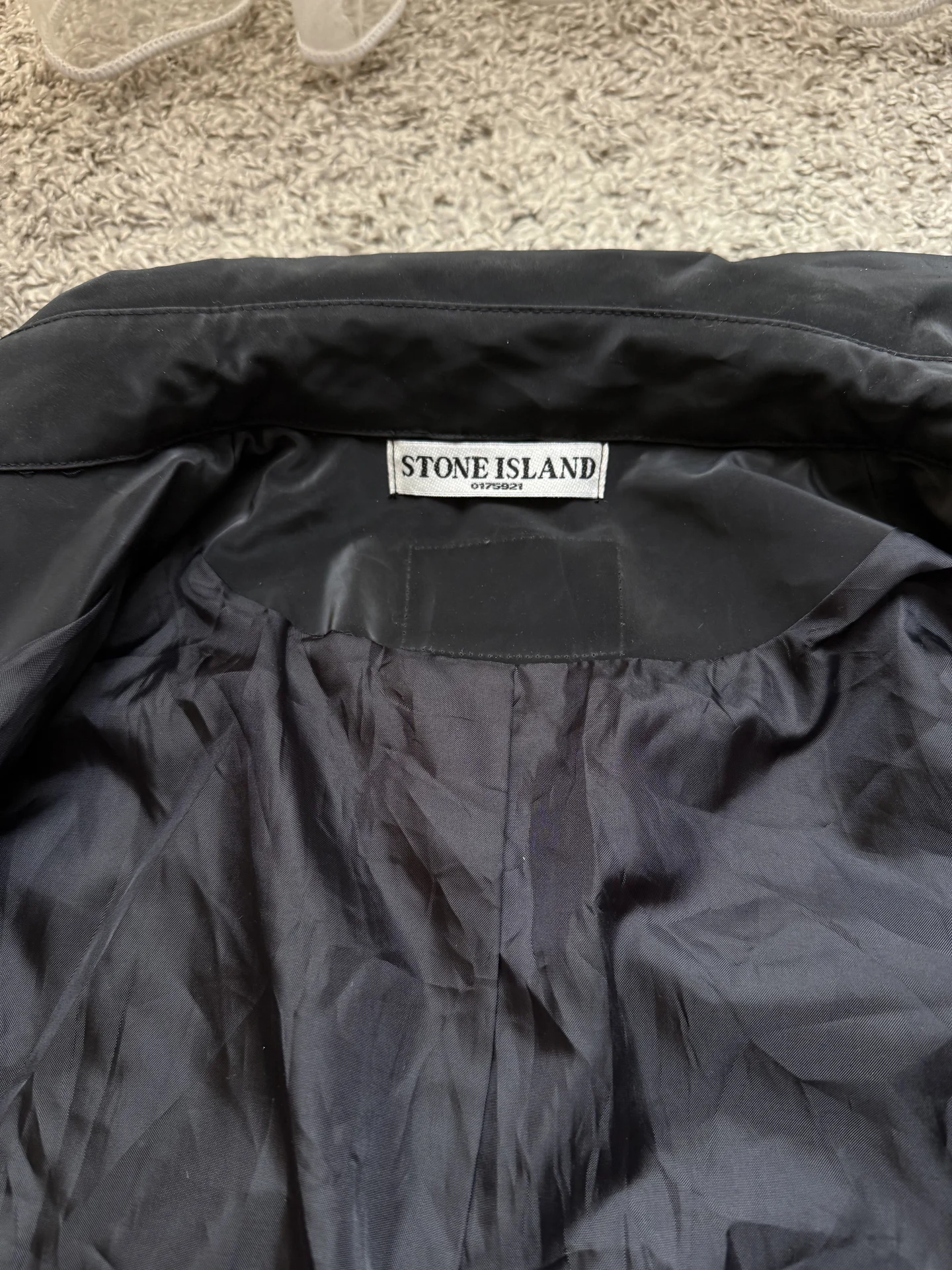 Куртка vintage stone island nylon coat - миниатюра 4