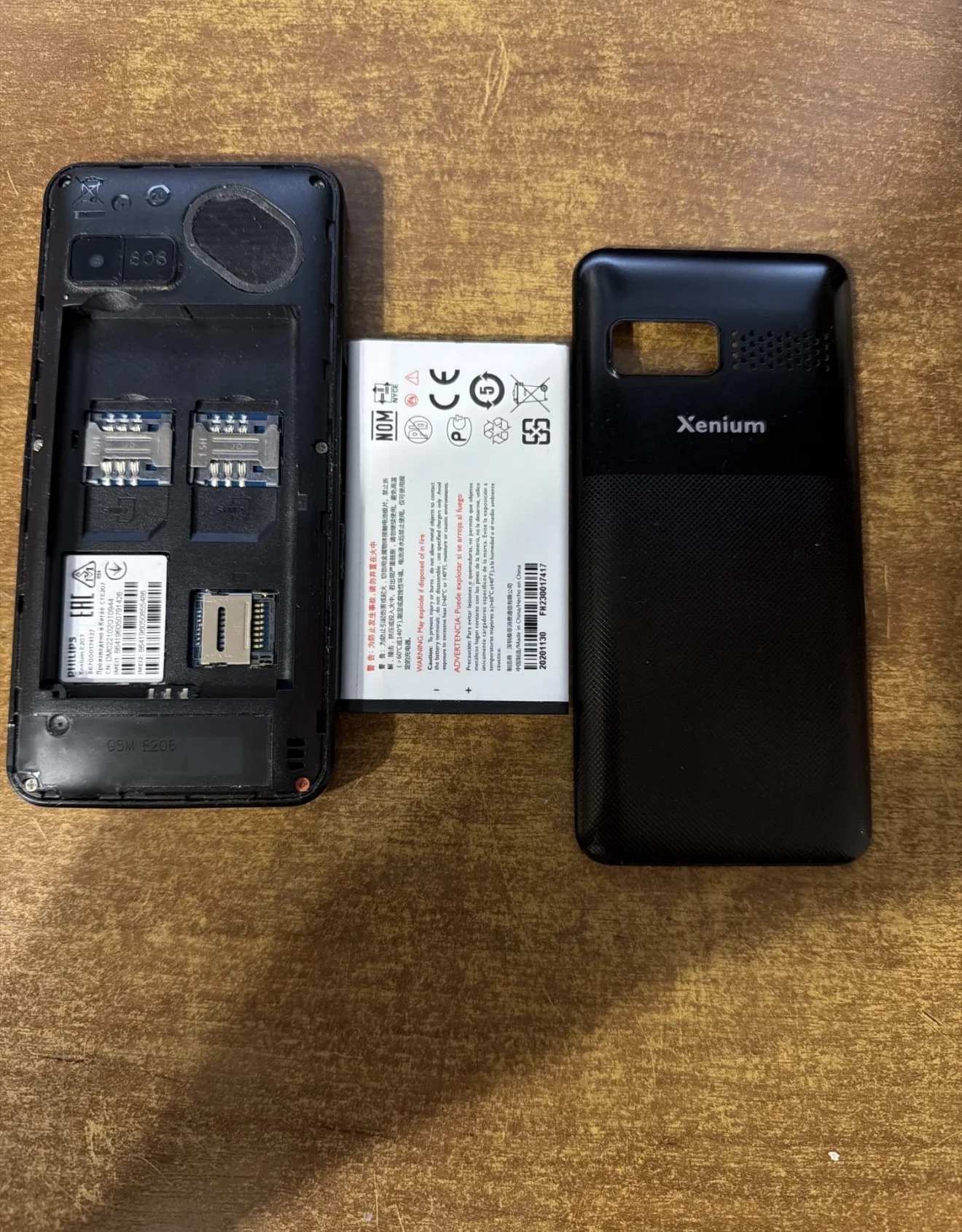 Philips Xenium E207 - миниатюра 3