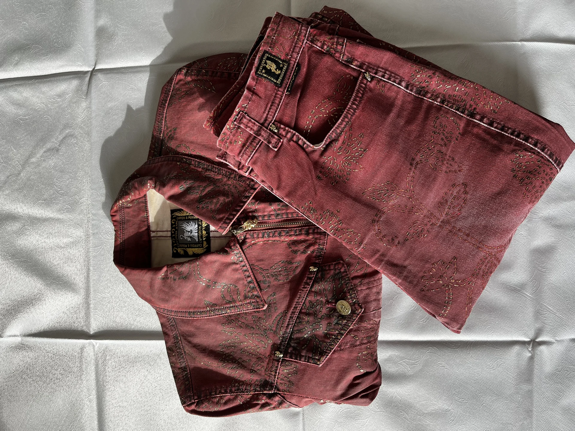Винтажный костюм Cappopera Jeans - изображение 1