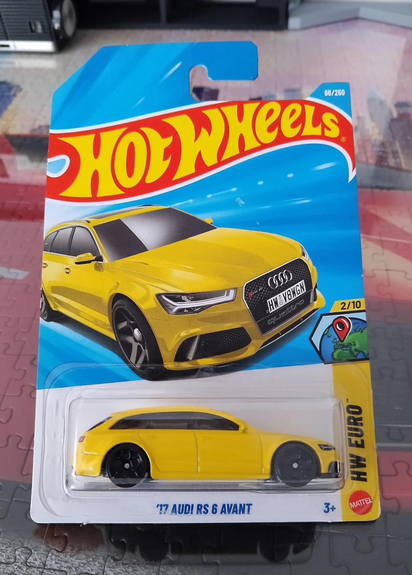 Hot wheels 17 Audi RS 6 Avant - миниатюра 2