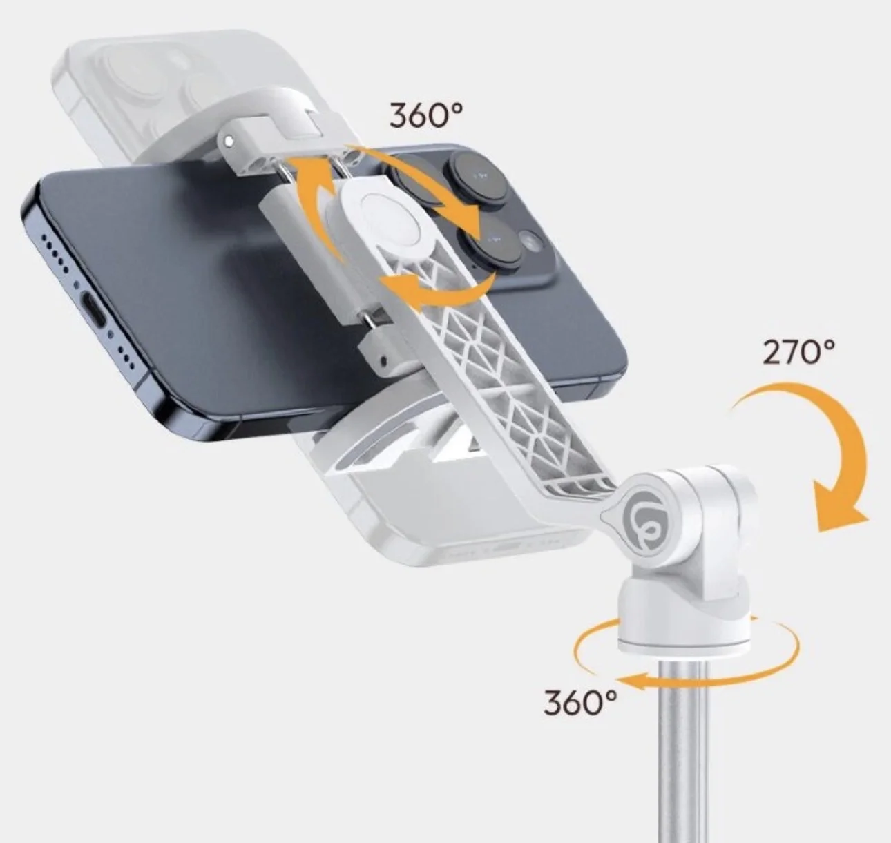 Штатив - монопод Ulanzi TT88 MagSafe Selfie Stick - миниатюра 14