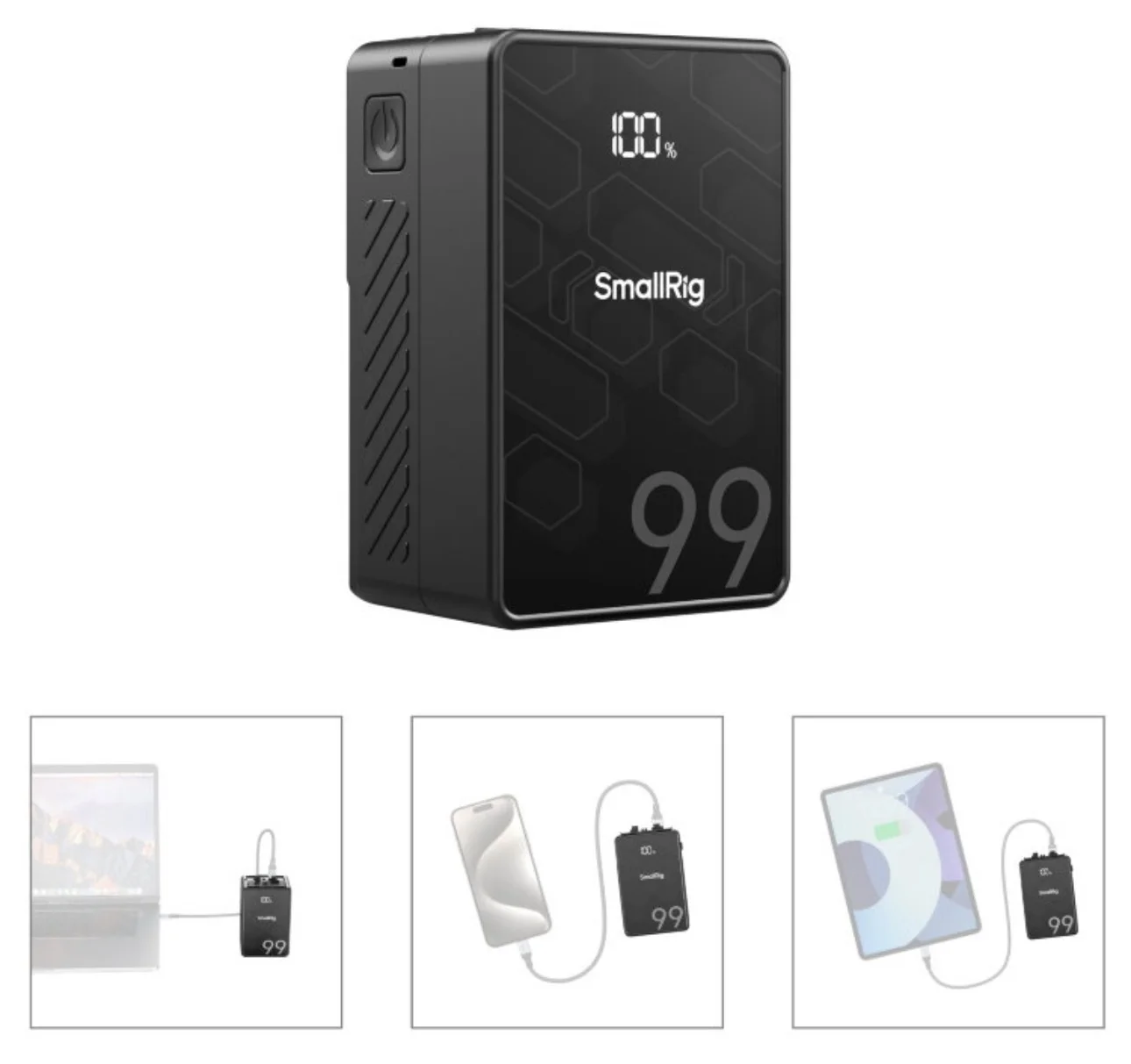Аккумулятор SmallRig VB99 SE Mini V-Mount - миниатюра 6