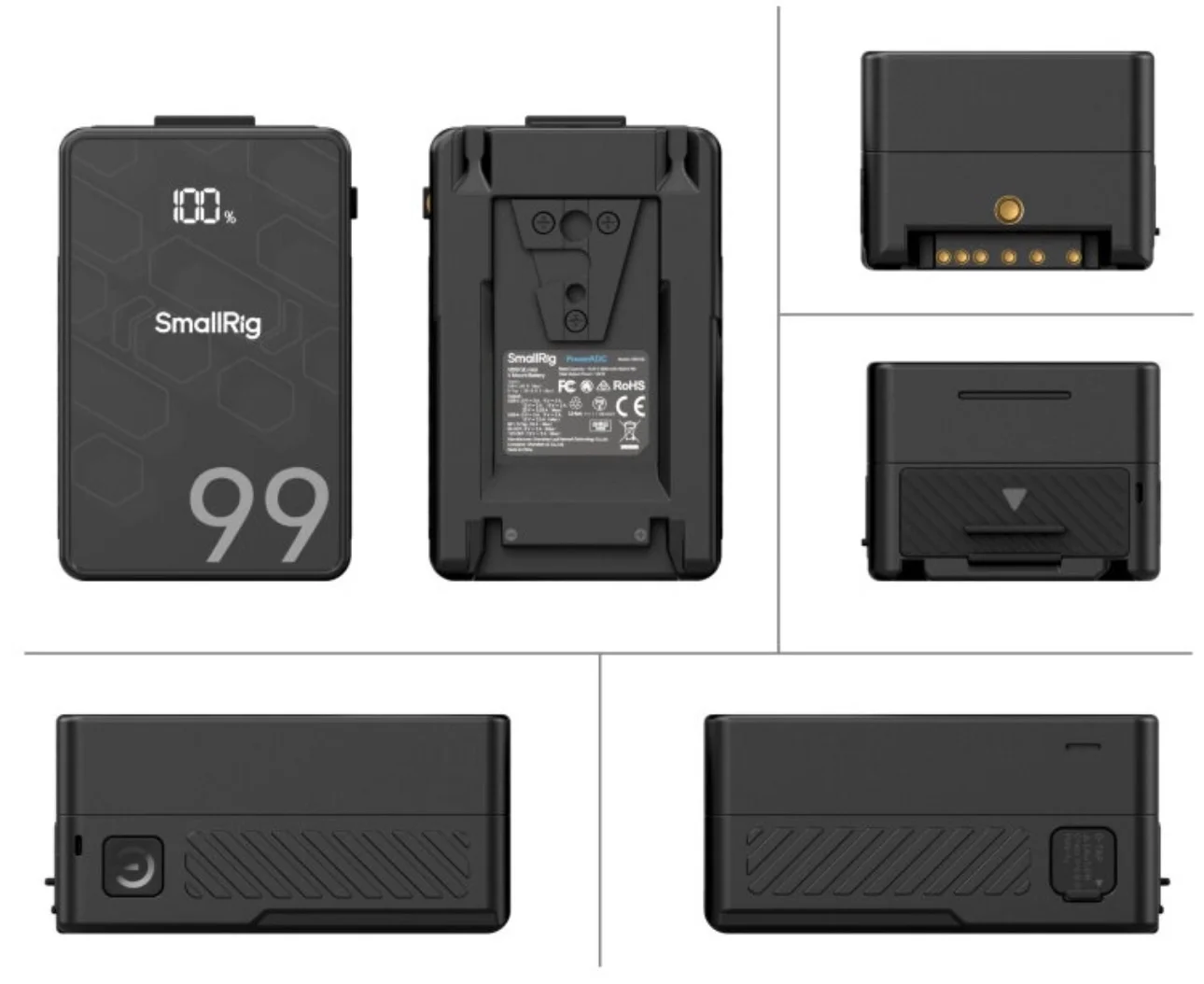 Аккумулятор SmallRig VB99 SE Mini V-Mount - миниатюра 8