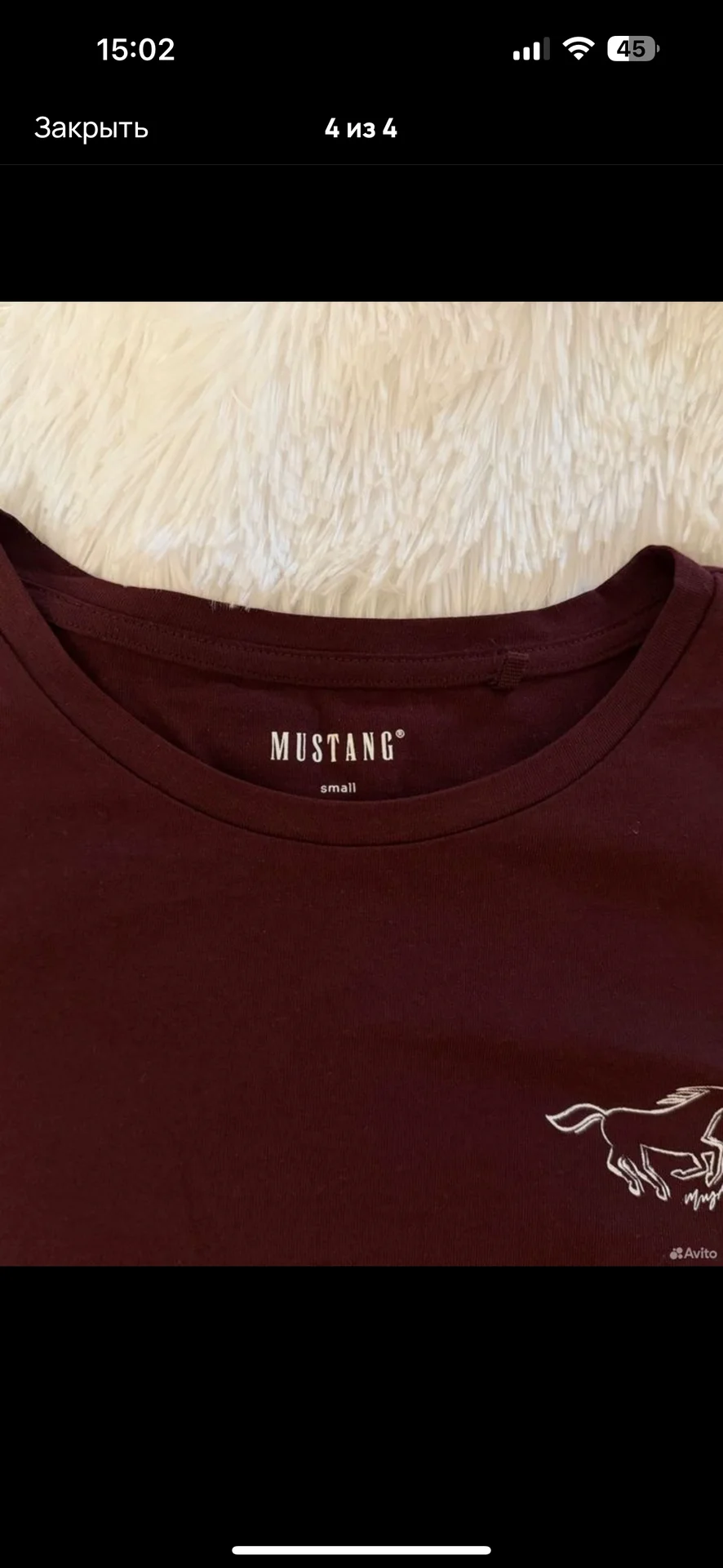 Футболка Mustang оригинал - миниатюра 4