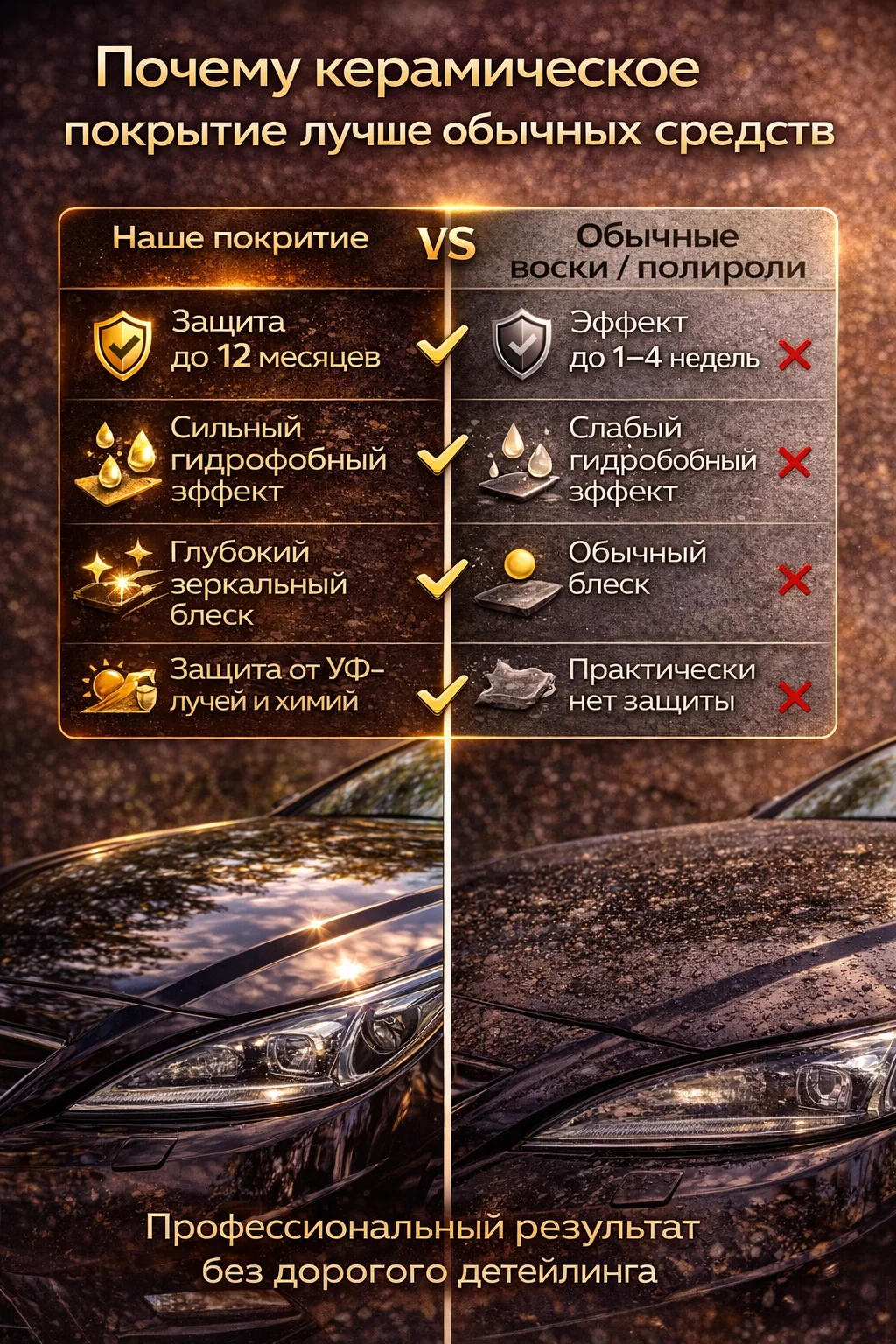 Керамическое покрытие для авто DPRO Premium Coatin - миниатюра 6