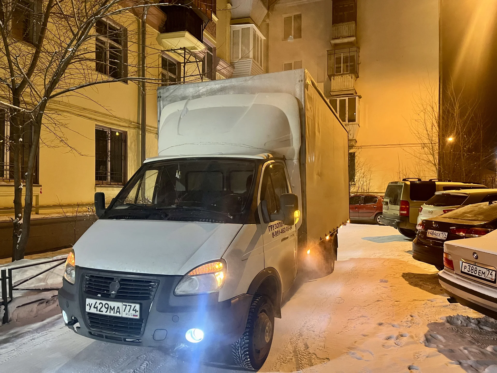 Грузоперевозки Газель