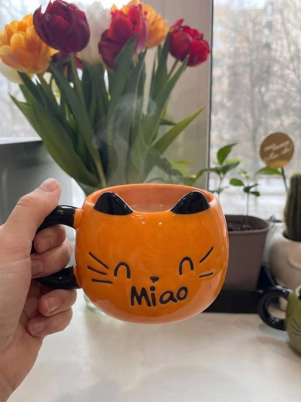 Кружка милый котик - миниатюра 4