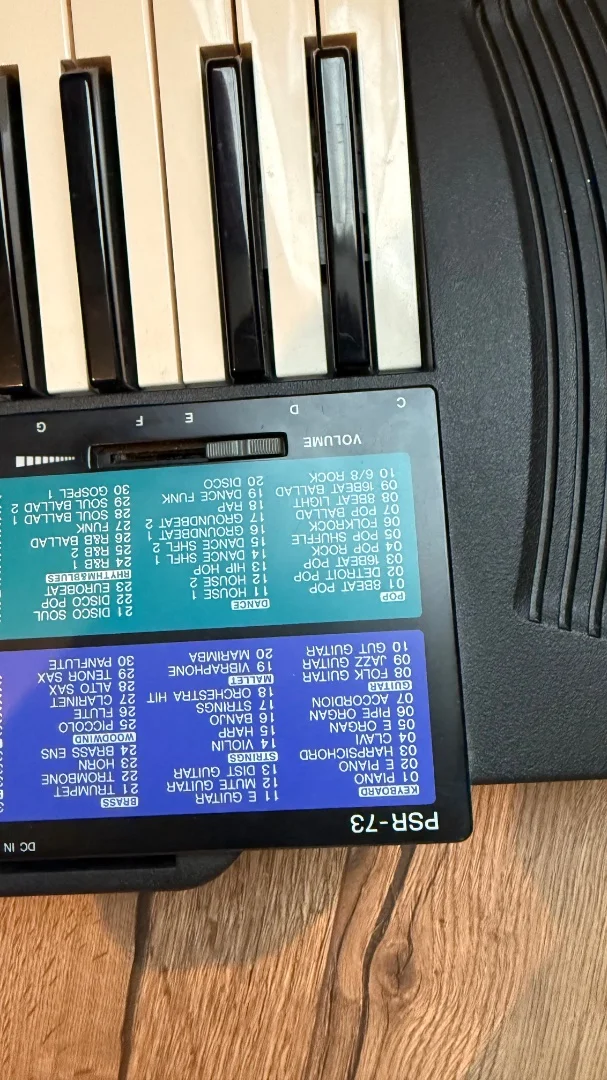 Синтезатор Yamaha PSR-73 - миниатюра 3