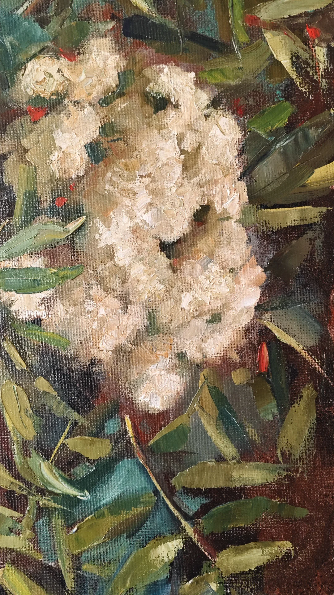 Картина маслом, 'Бабочка " - миниатюра 2