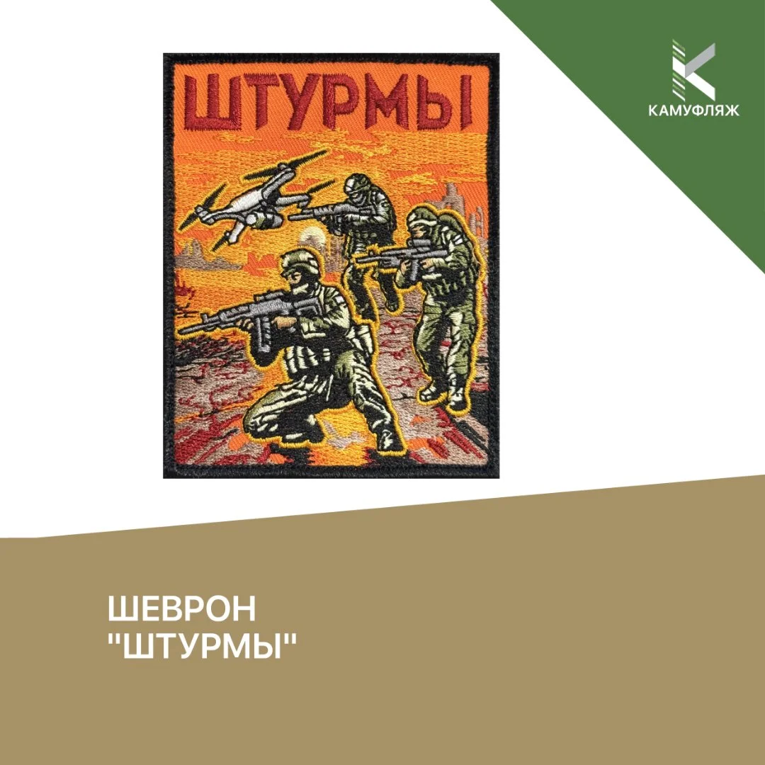 Шеврон «Штурмы» - изображение 1