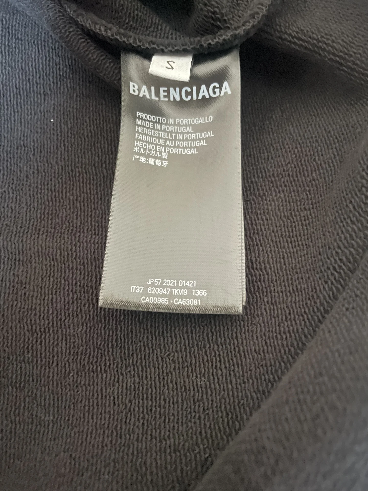 Худи balenciaga оригинал - миниатюра 5