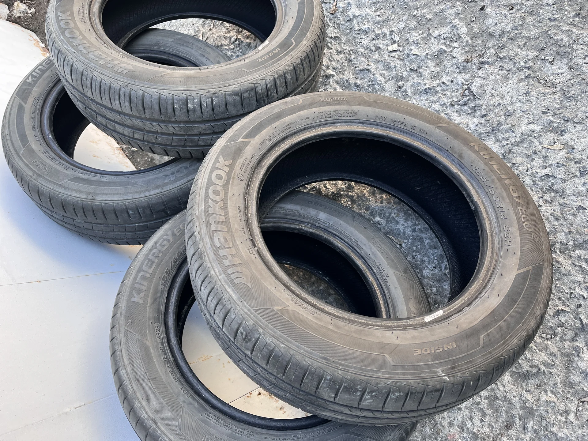 Резина Hankook 185 60 r14 - изображение 1