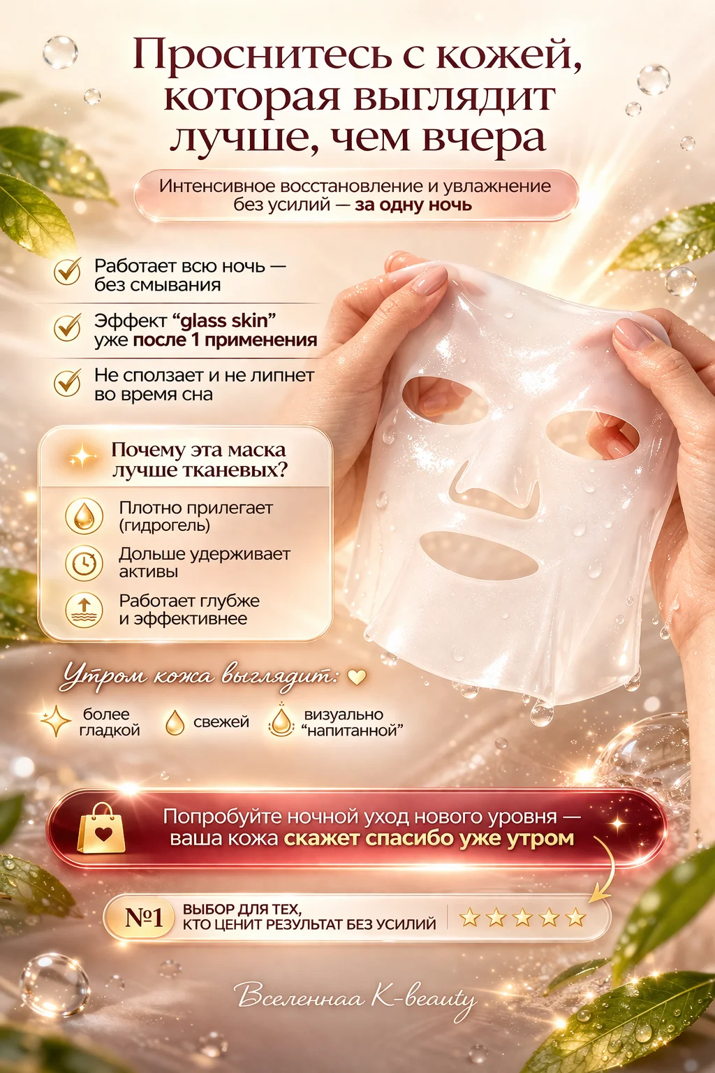 Маска для лица Biodance Bio Collagen Real Deep - миниатюра 3
