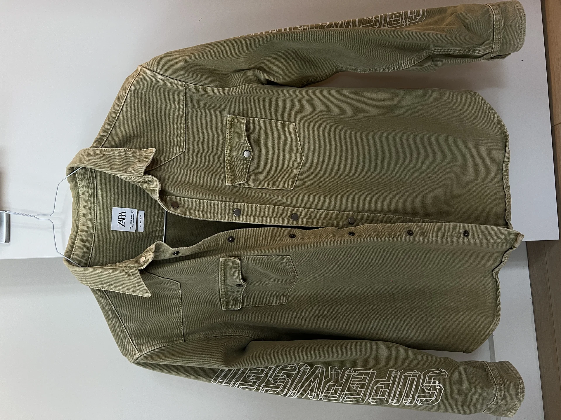Джинсовка мужская Zara, L - изображение 1