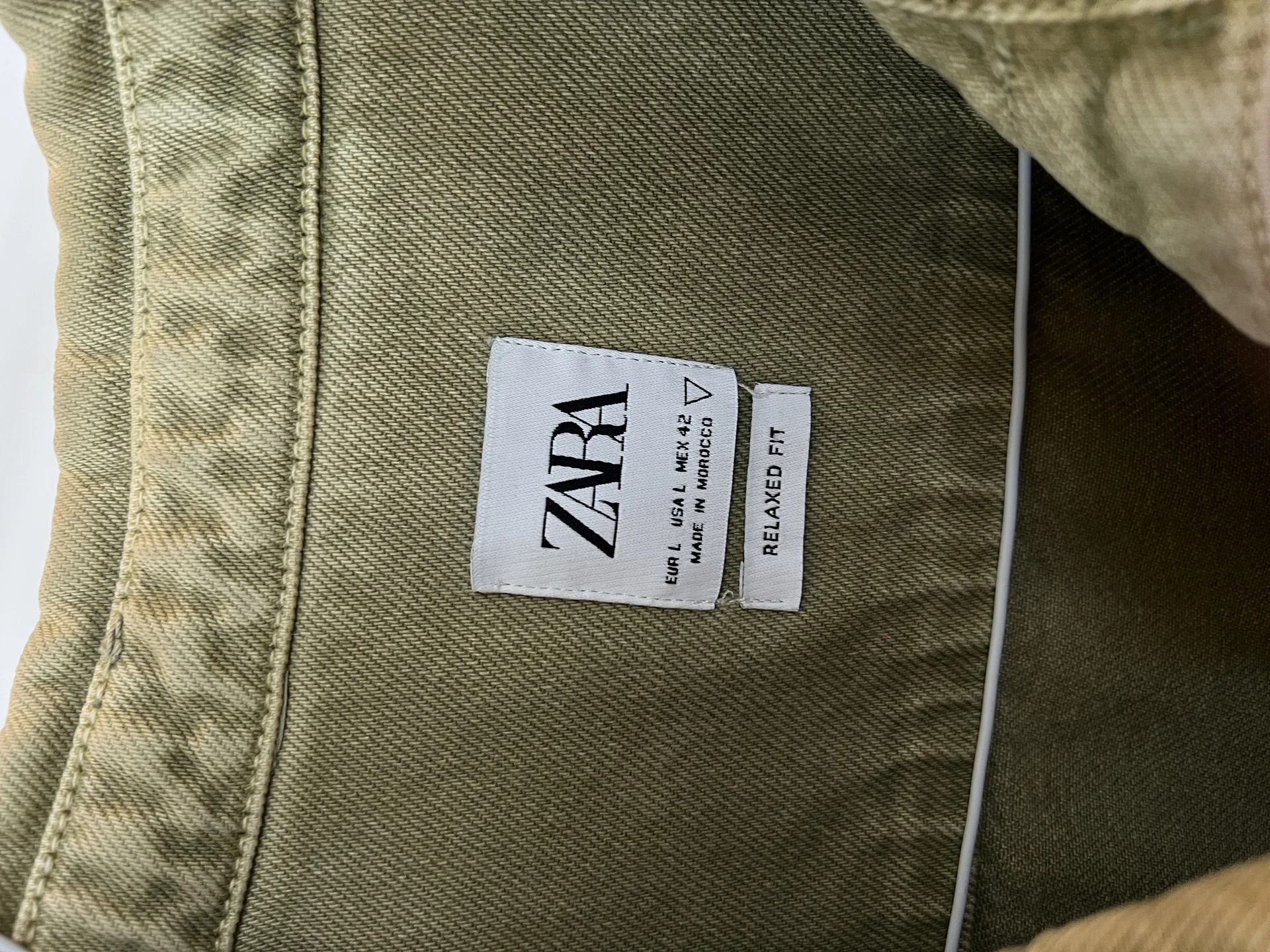 Джинсовка мужская Zara, L - миниатюра 2