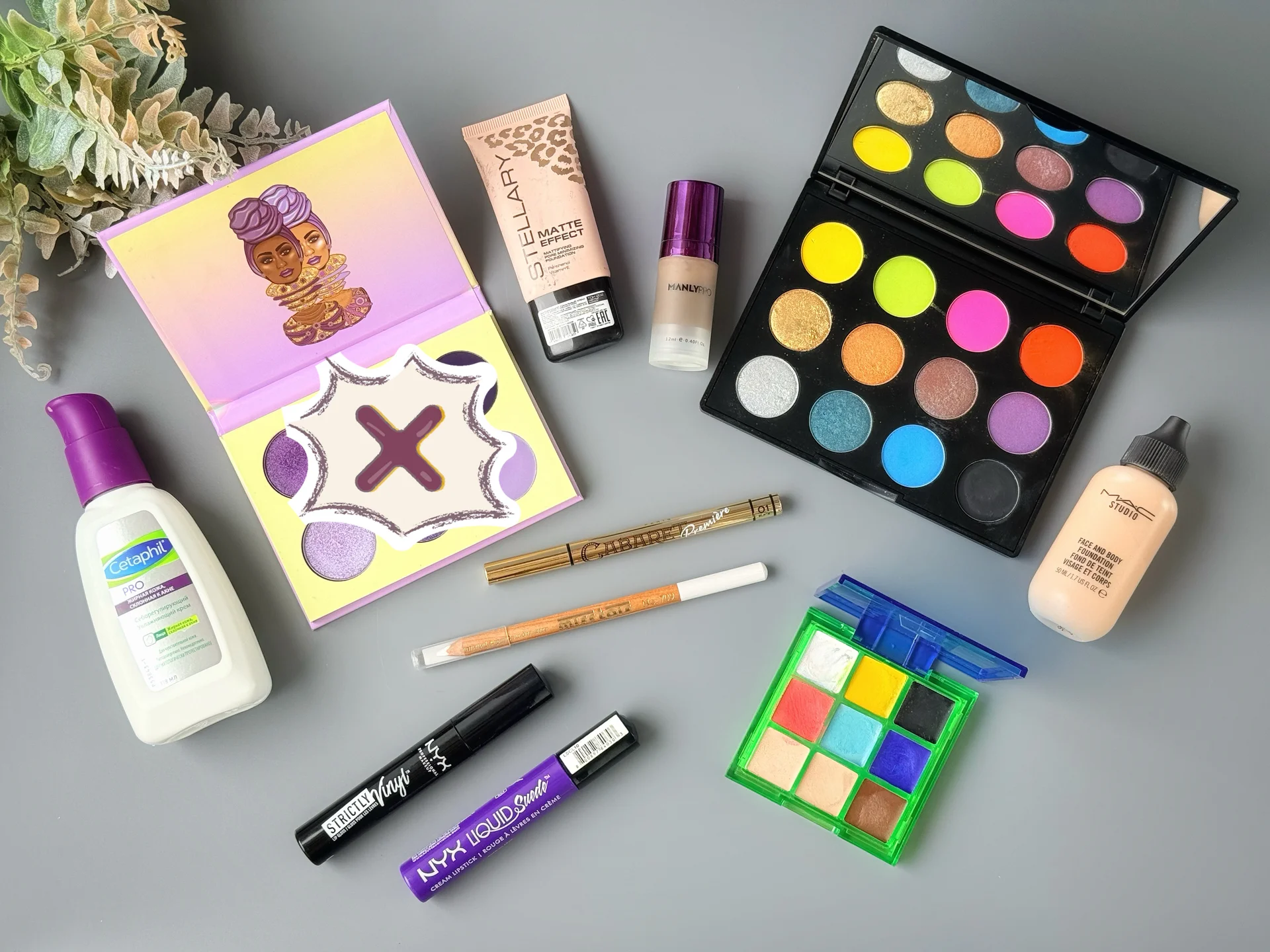 Набор люкс косметики MAC NYX Manly Pro - миниатюра 2