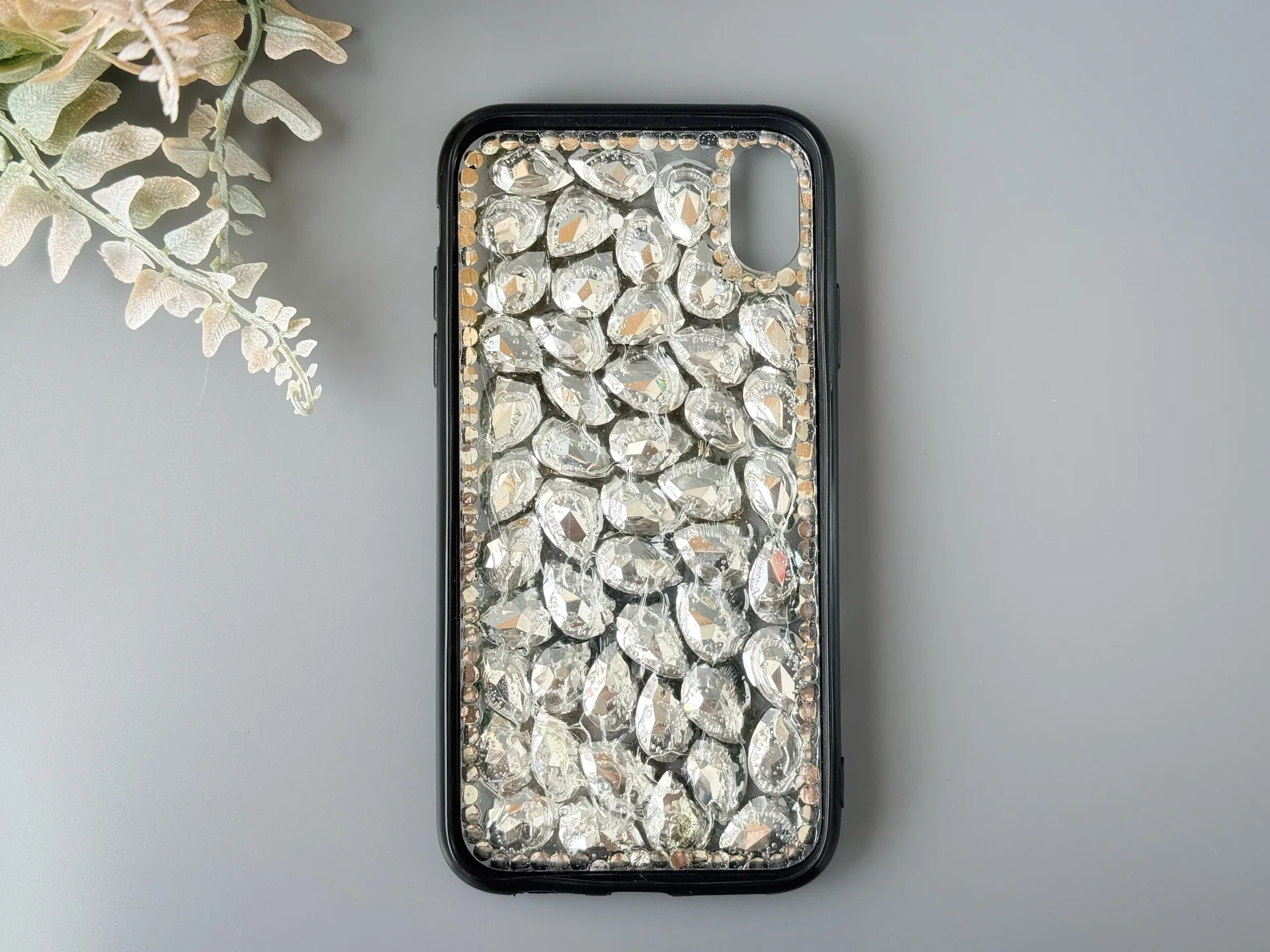 Чехол на телефон iPhone 12 X XS Swarov Luxury - миниатюра 3