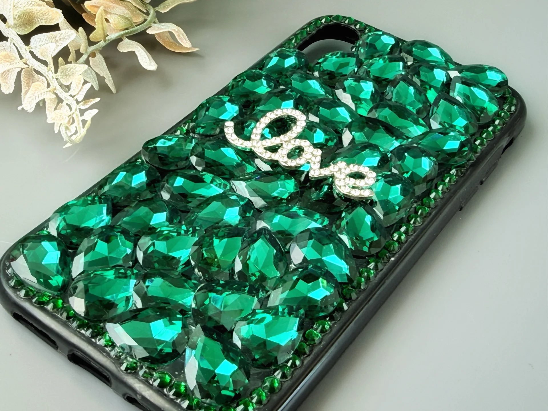 Чехол на телефон iPhone 12 X XS Swarov Luxury - миниатюра 7