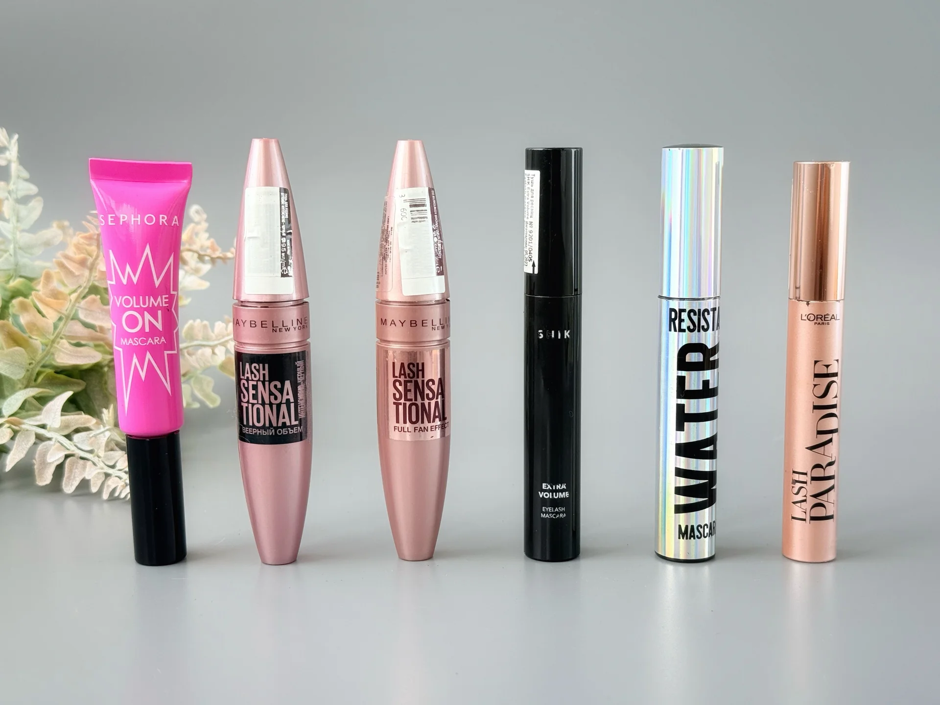 Пустые флаконы от туши для ресниц Maybelline - изображение 1
