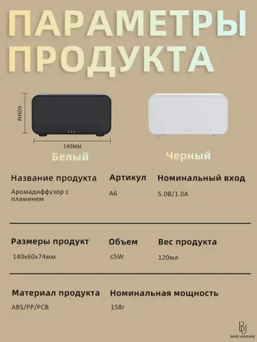 Ночник-увлажнитель маленький - миниатюра 4