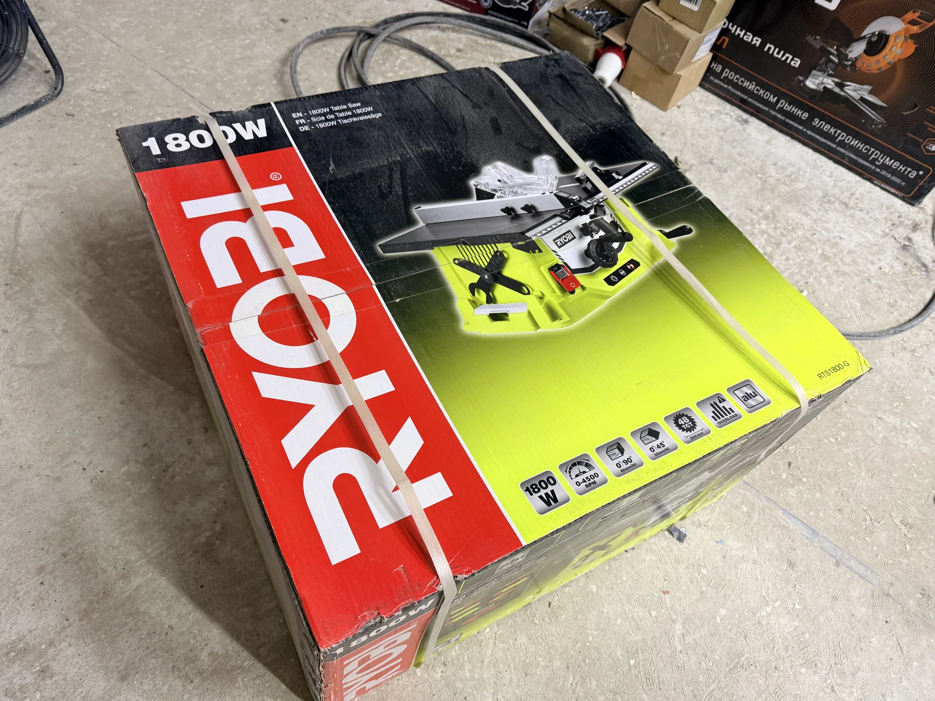 Станок распиловочный Ryobi 1800 - изображение 1
