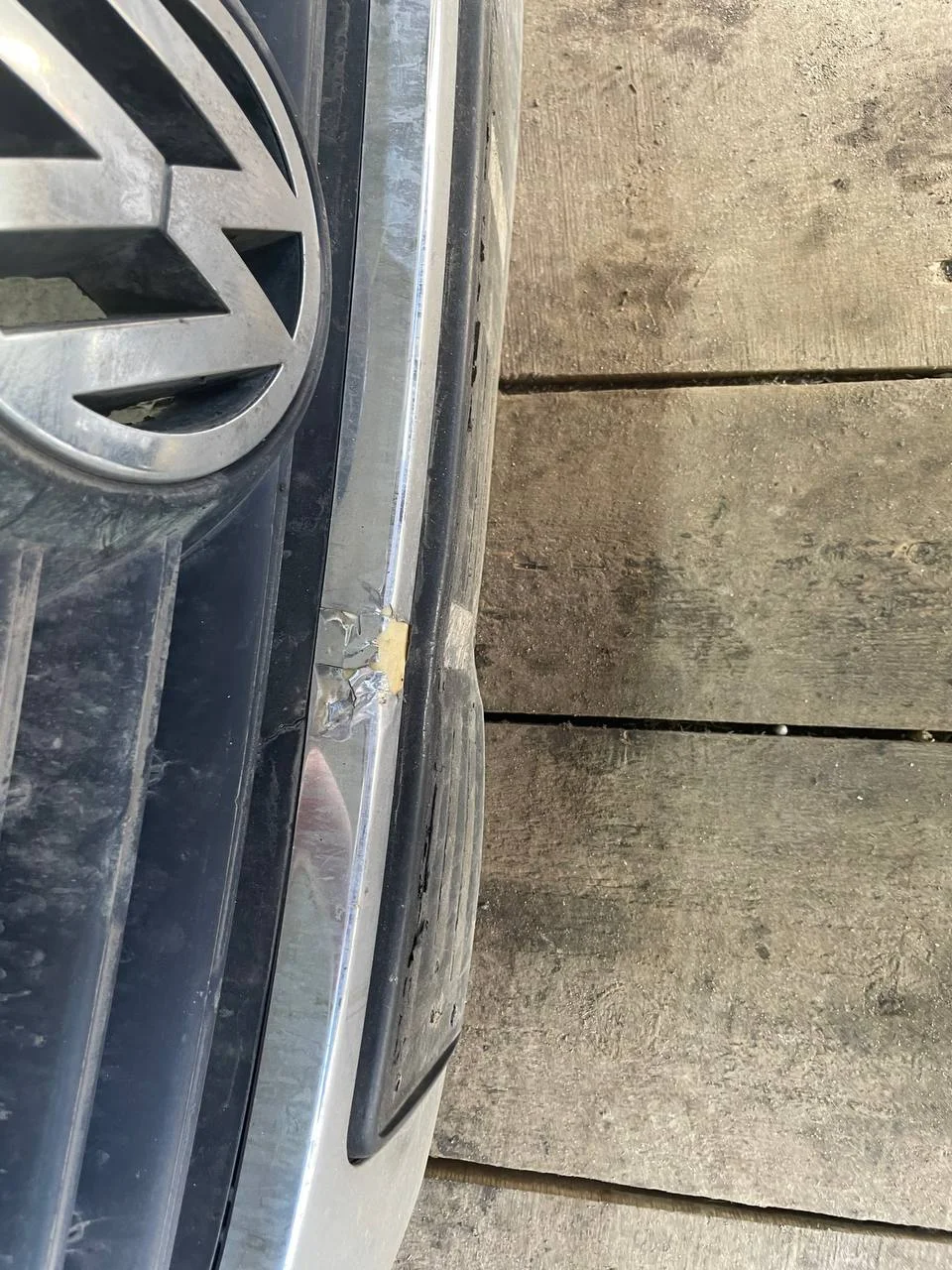 Решетки бампера volkswagen passat b6 - миниатюра 10