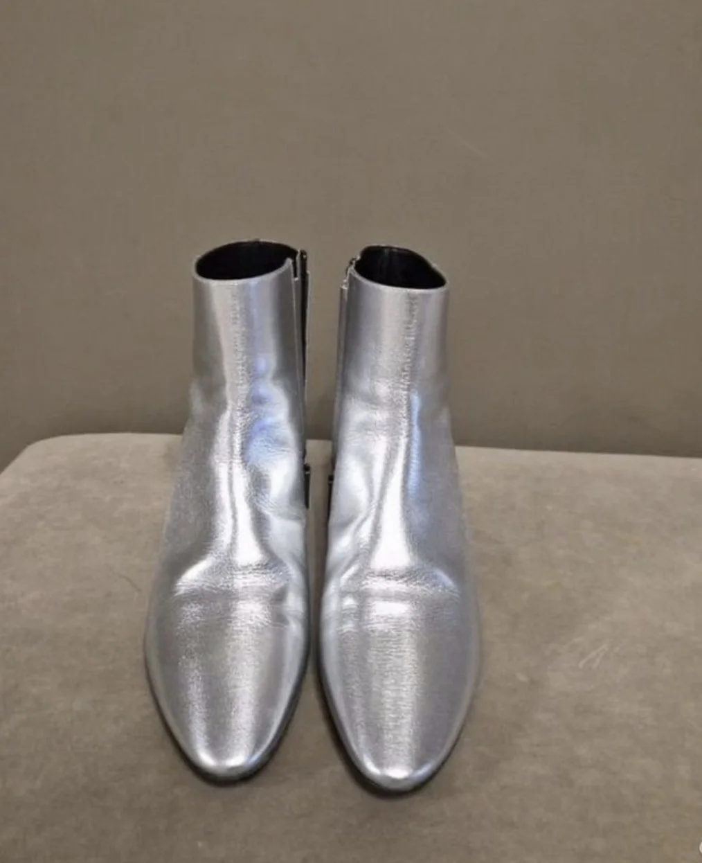 Ботинки Saint Laurent оригинал - миниатюра 6