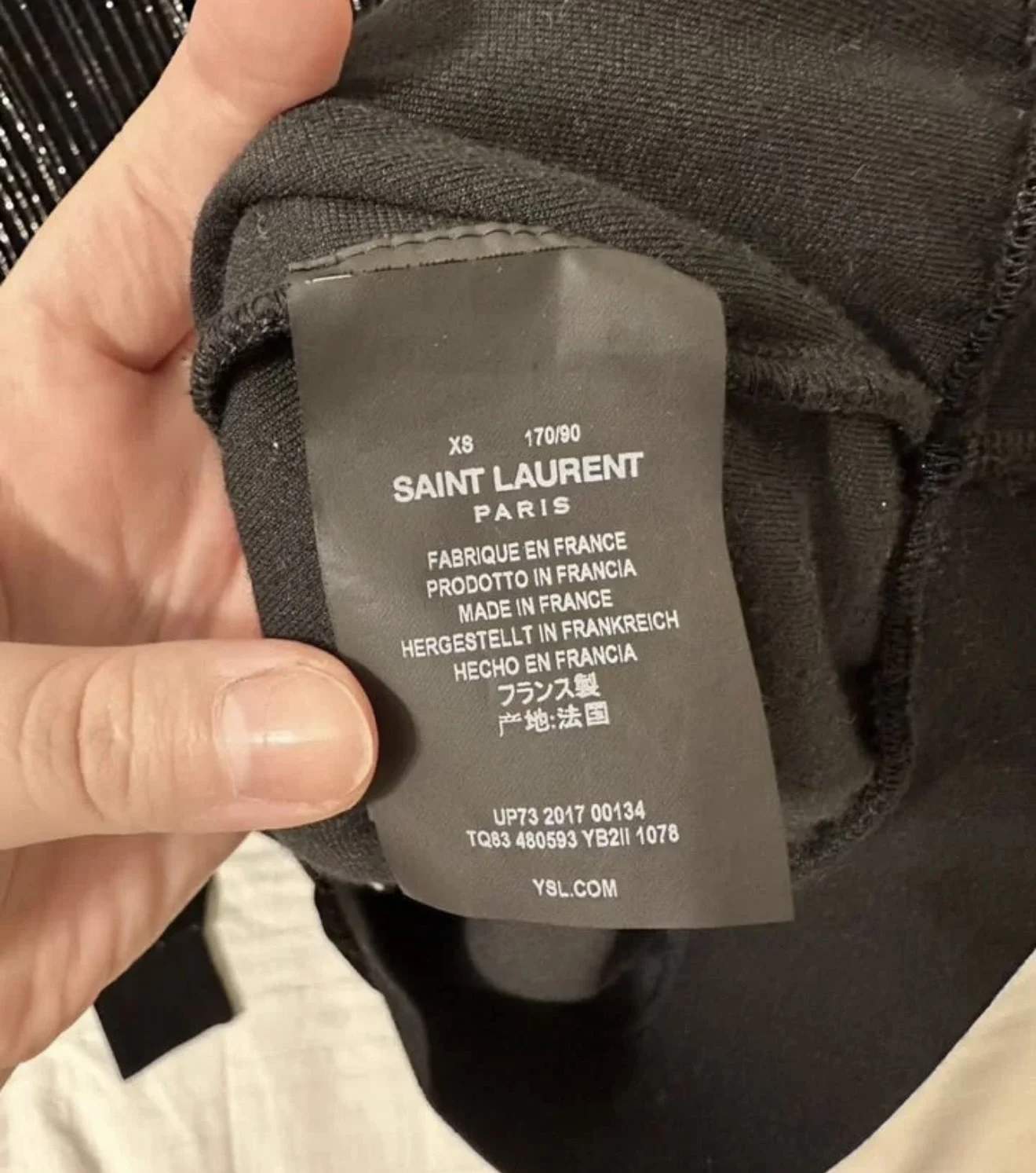 Свитшот Saint Laurent оригинал - миниатюра 4