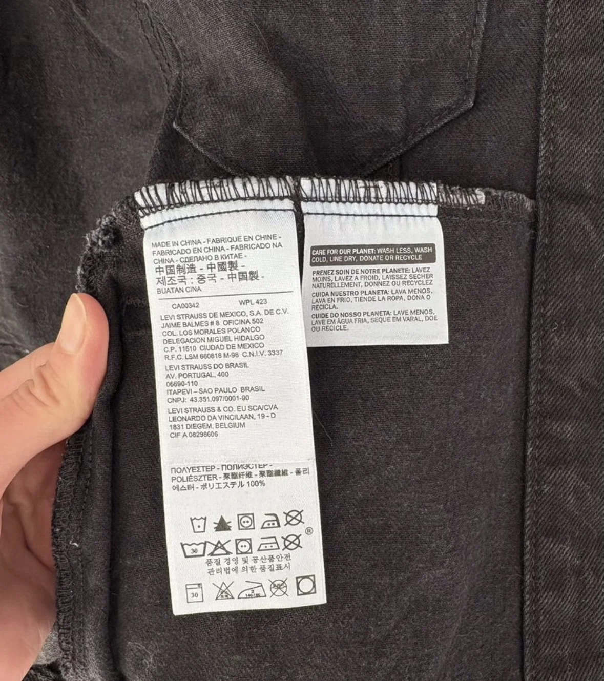 Levi’s джинсовая куртка с вышивкой - миниатюра 5