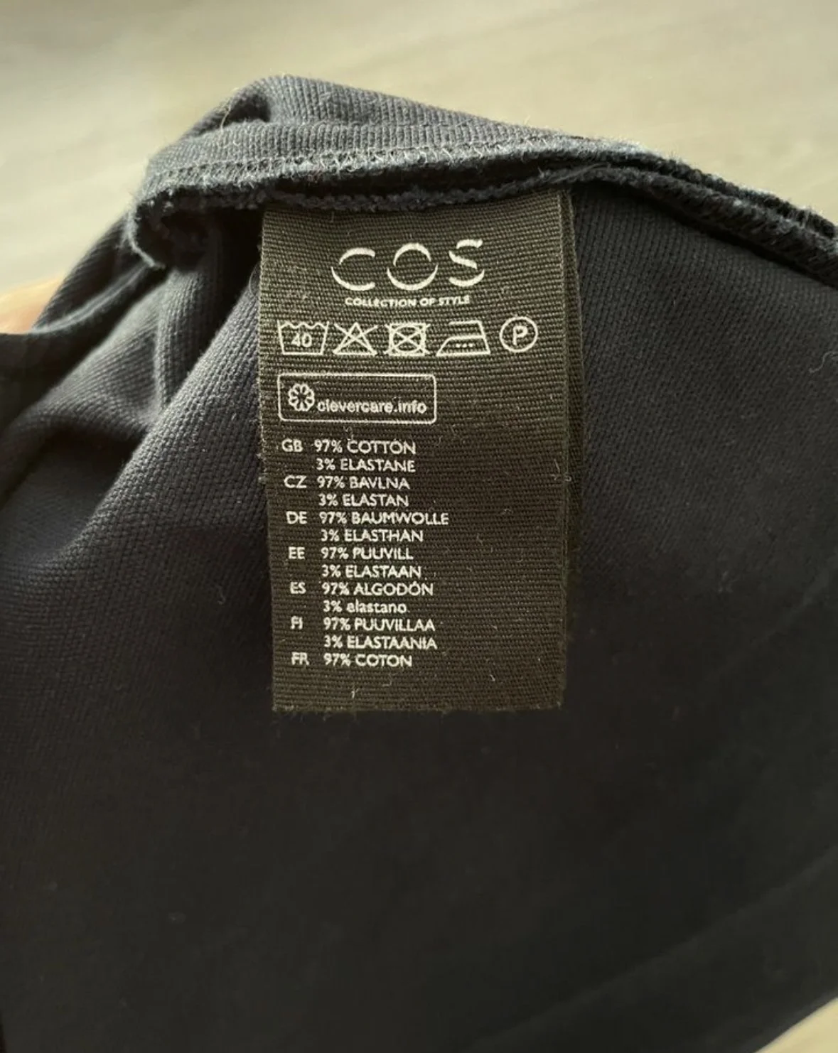 Cos юбка хлопковая на запАх - миниатюра 8