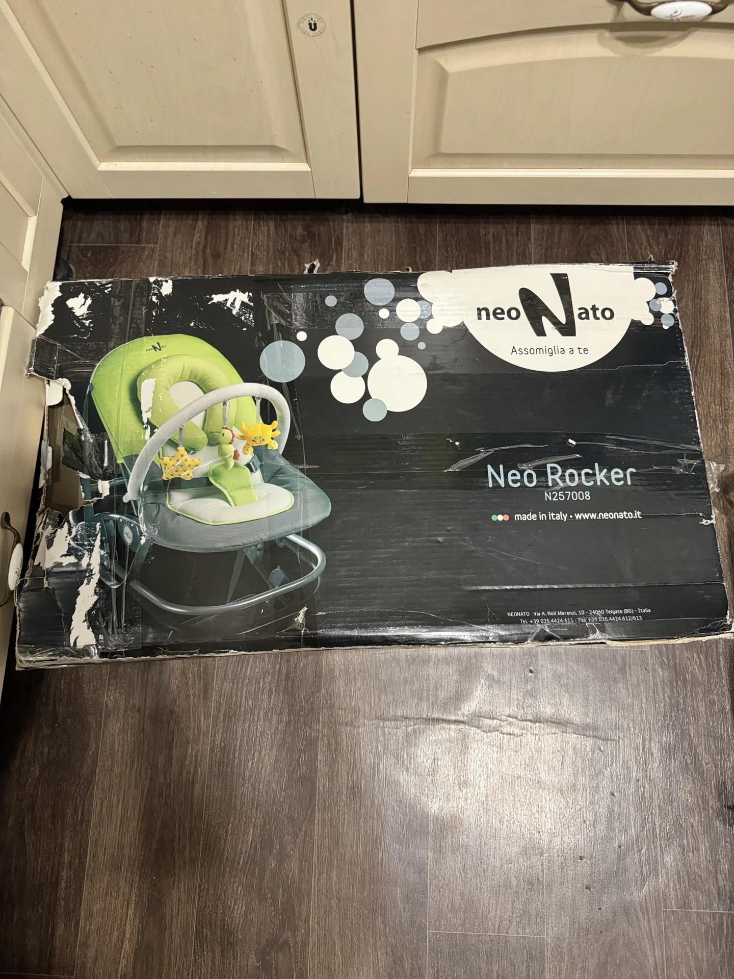 Шезлонг для новорожденных neo rocker - миниатюра 4