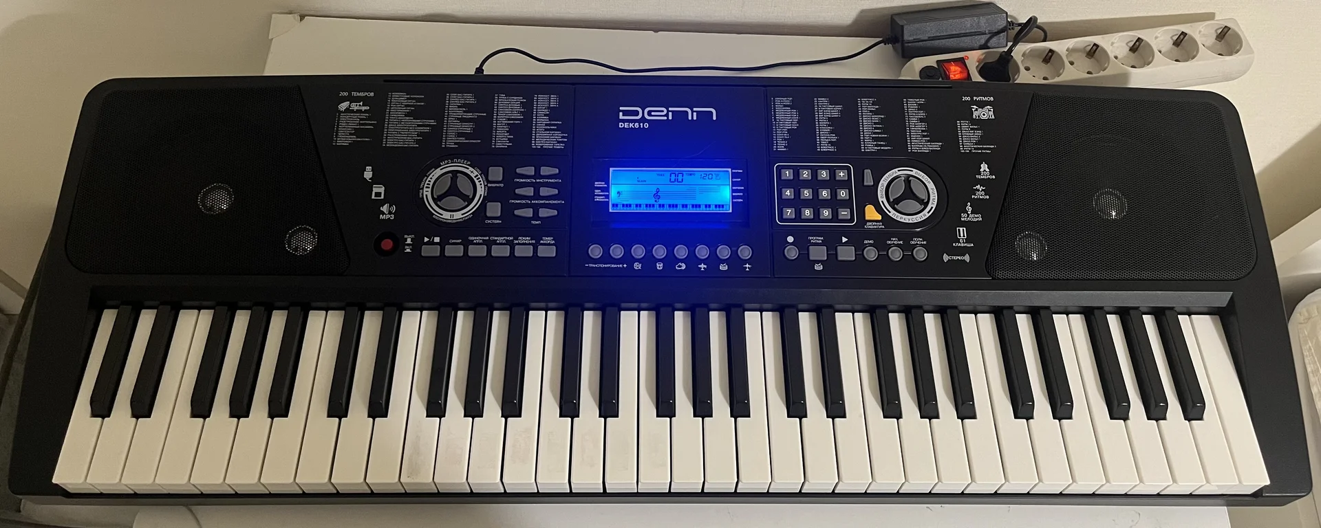 Синтезатор denn dek610 - изображение 1