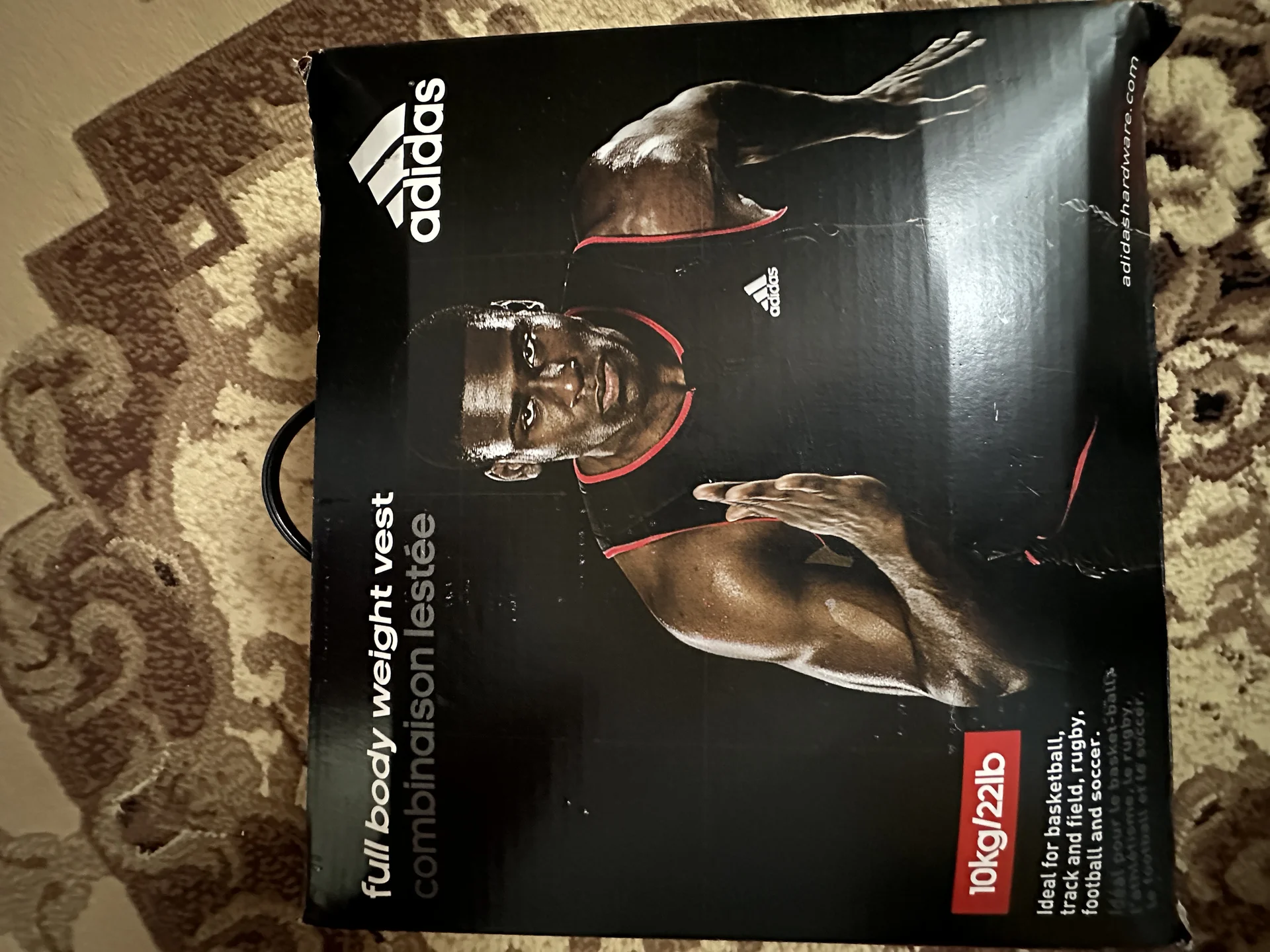 Жилет для фитнеса adidas 10 кг. - миниатюра 3
