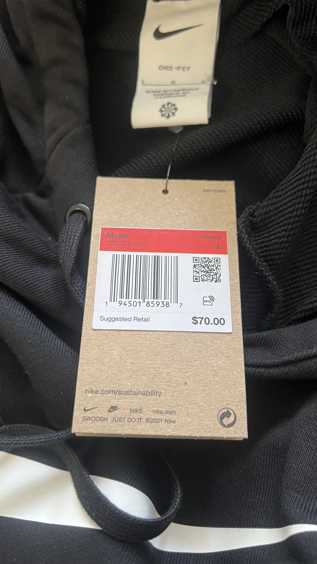 Толстовка Nike оригинал ,новая - миниатюра 6