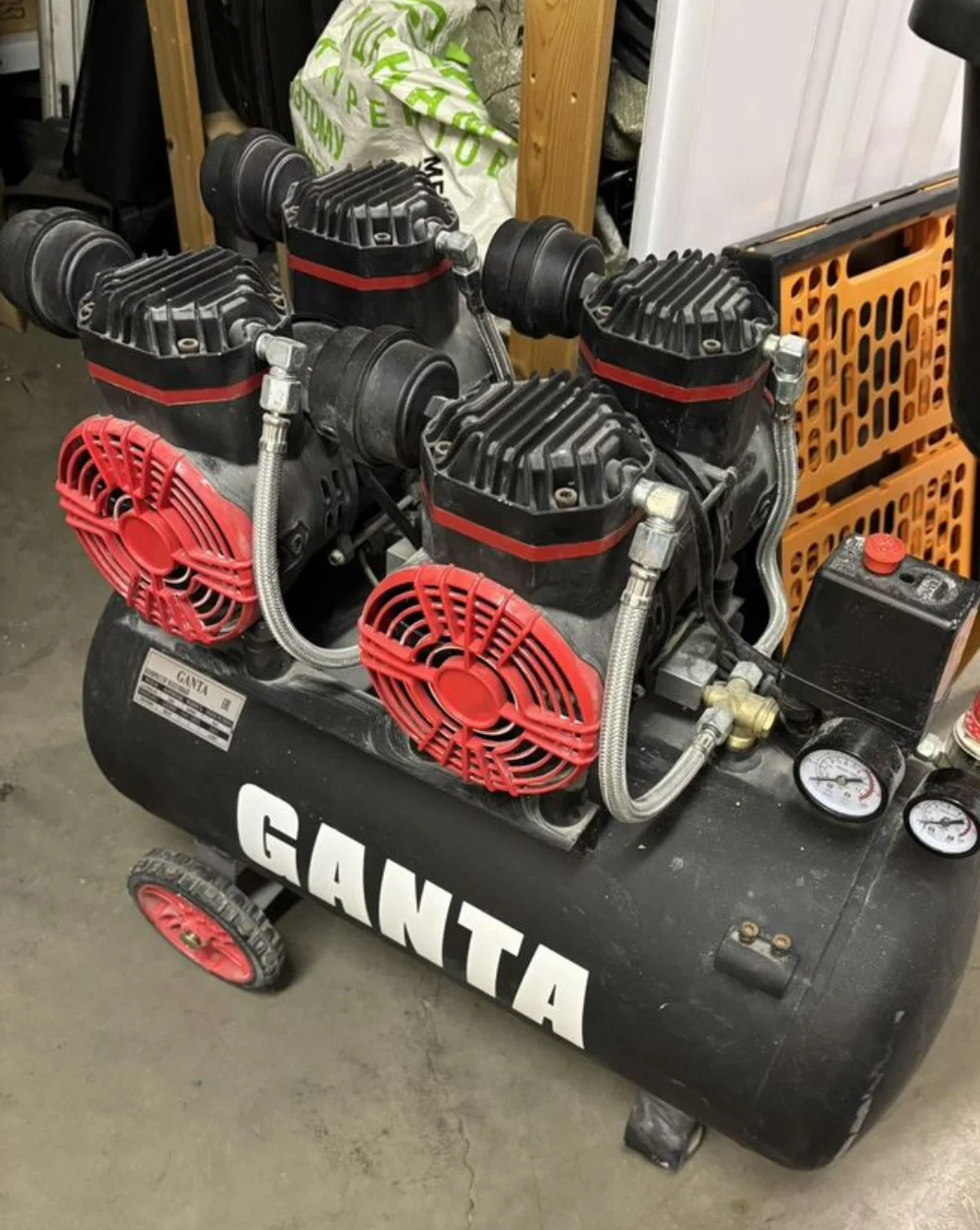 Компрессор безмасляный Ganta 50л - изображение 1
