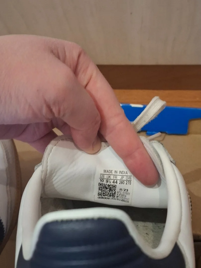 Кроссовки/кеды Adidas Samba (оригинал), р. 42,5. - миниатюра 7