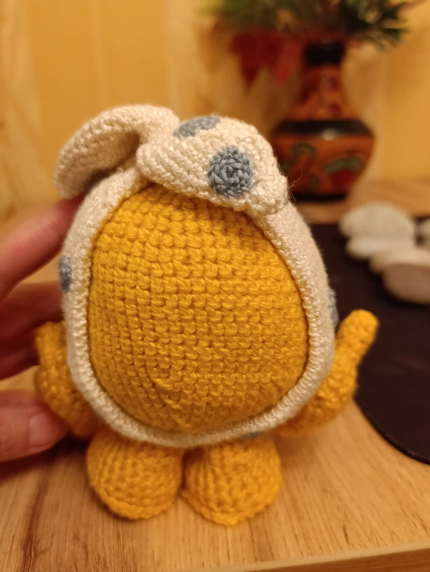 Авторская игрушка Колобок - миниатюра 2