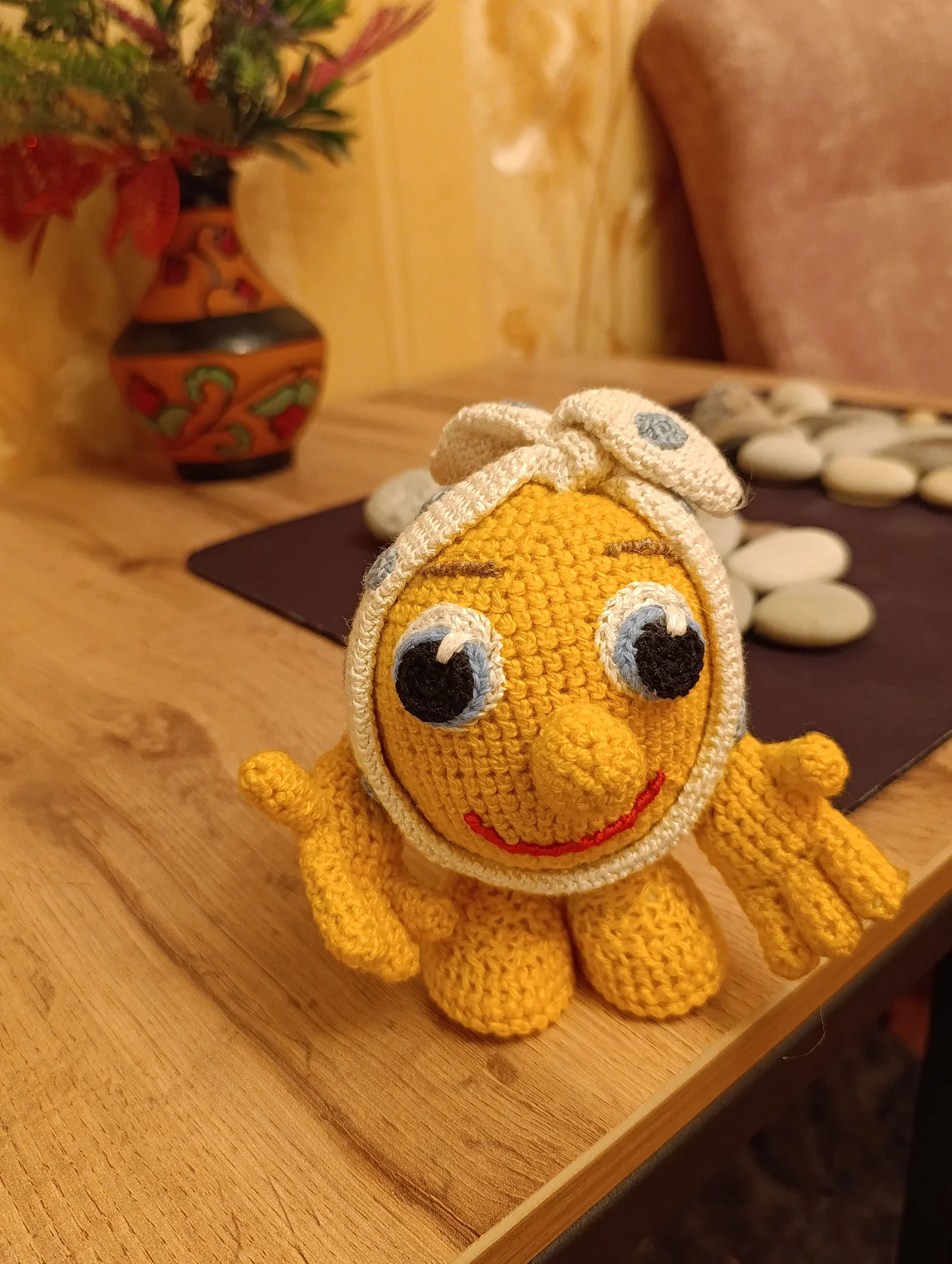 Авторская игрушка Колобок - миниатюра 5