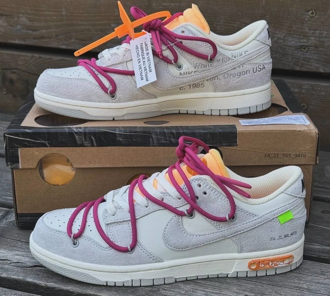 Кроссовки / Кеды Nike X Off-White - миниатюра 3
