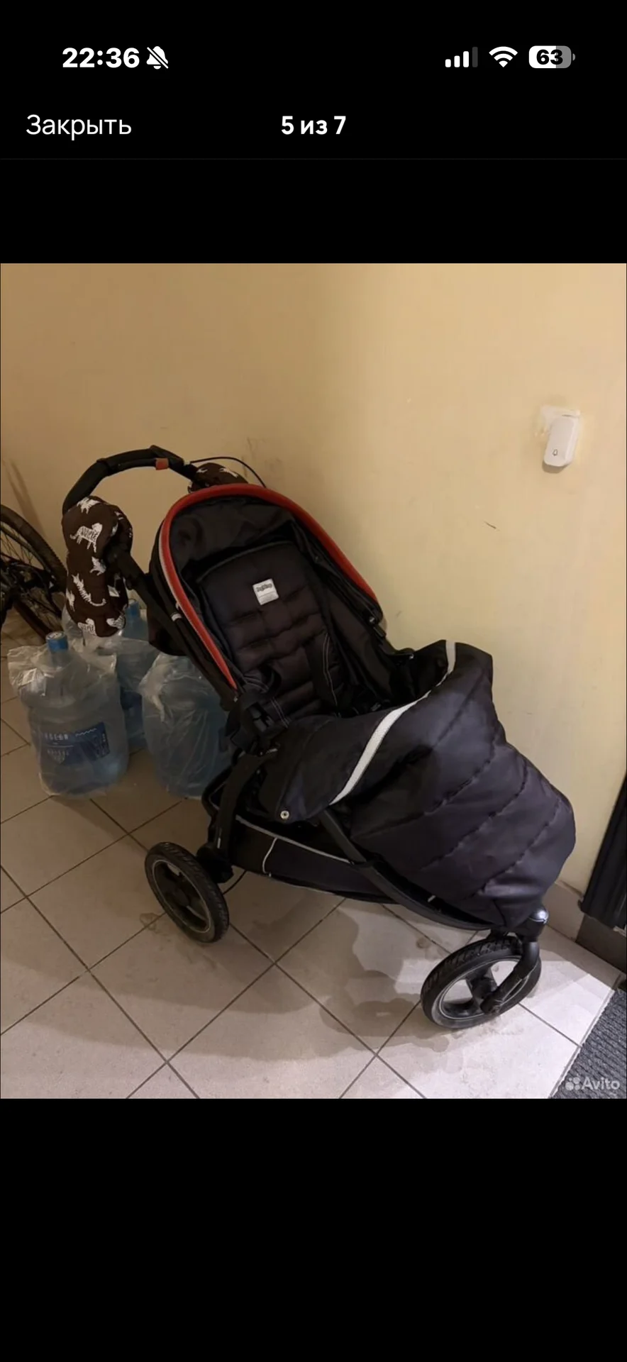 Коляска итальянская peg Perego 2 в 1 - миниатюра 4