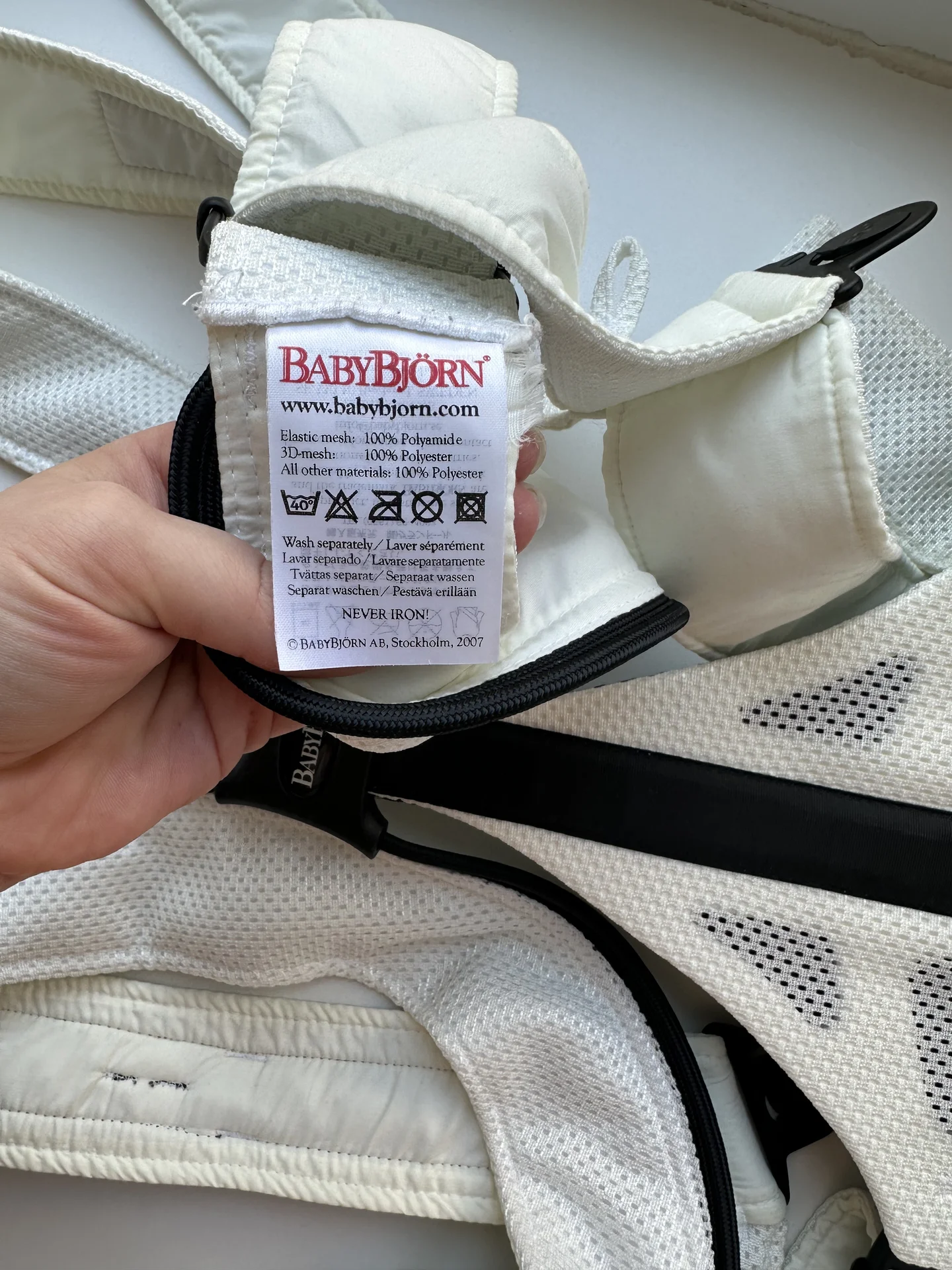 Эргорюкзак babybjorn - миниатюра 4