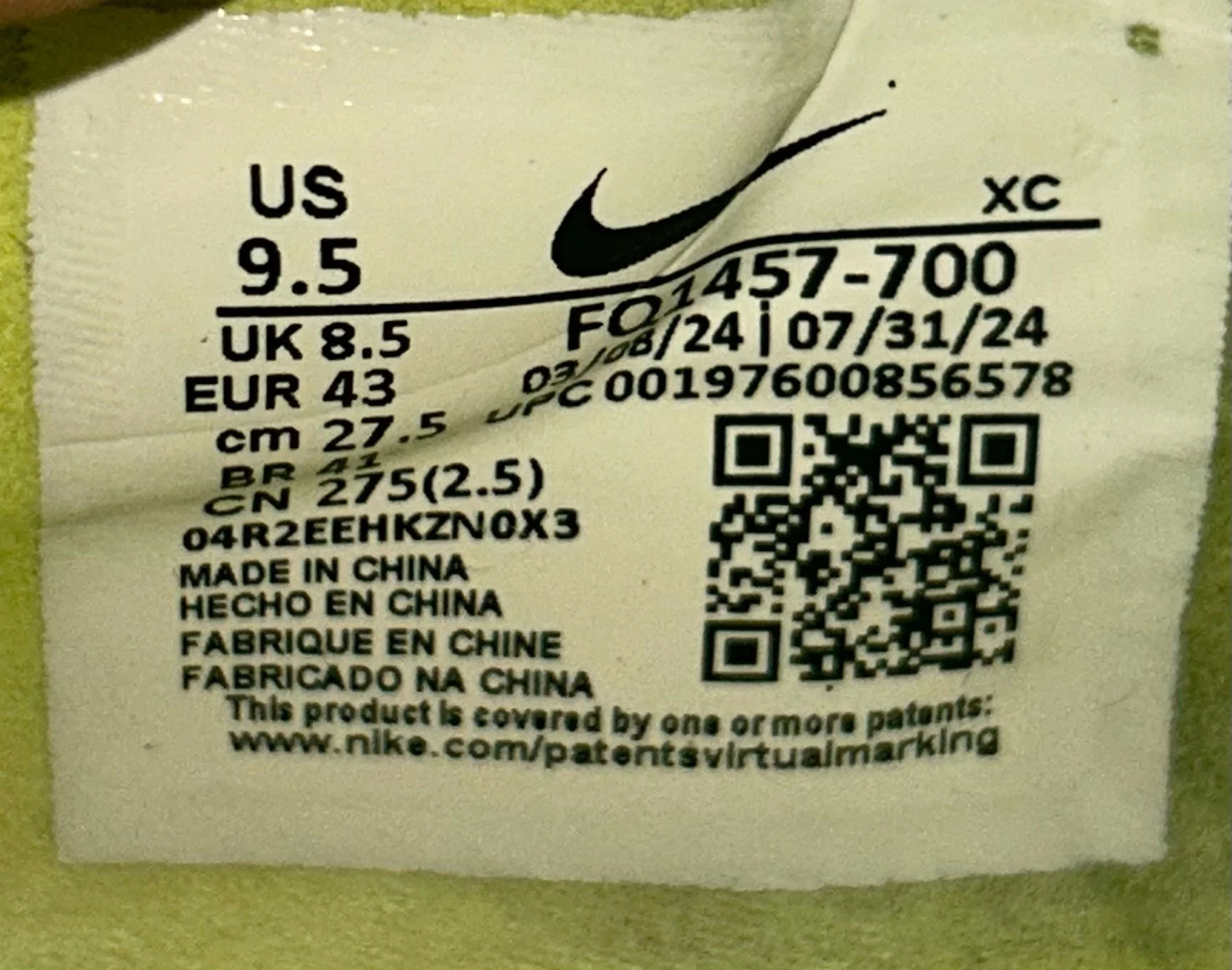 Бутсы Nike Air Zoom Vapor 16 Elite FG - миниатюра 8
