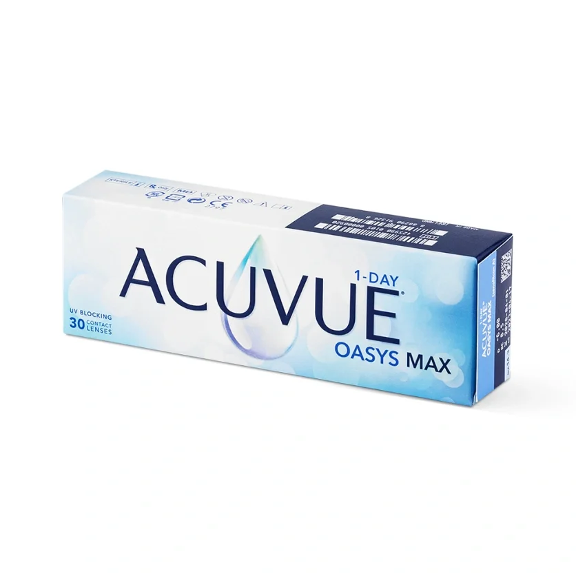 Контактные линзы Acuvue Oasys MAX 1-Day, 30 линз