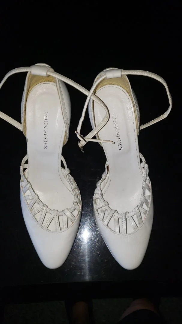 Свадебные белые туфли eden shoes - изображение 1