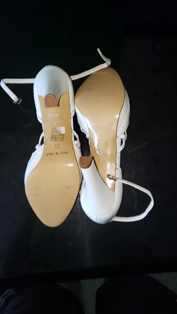 Свадебные белые туфли eden shoes - миниатюра 2