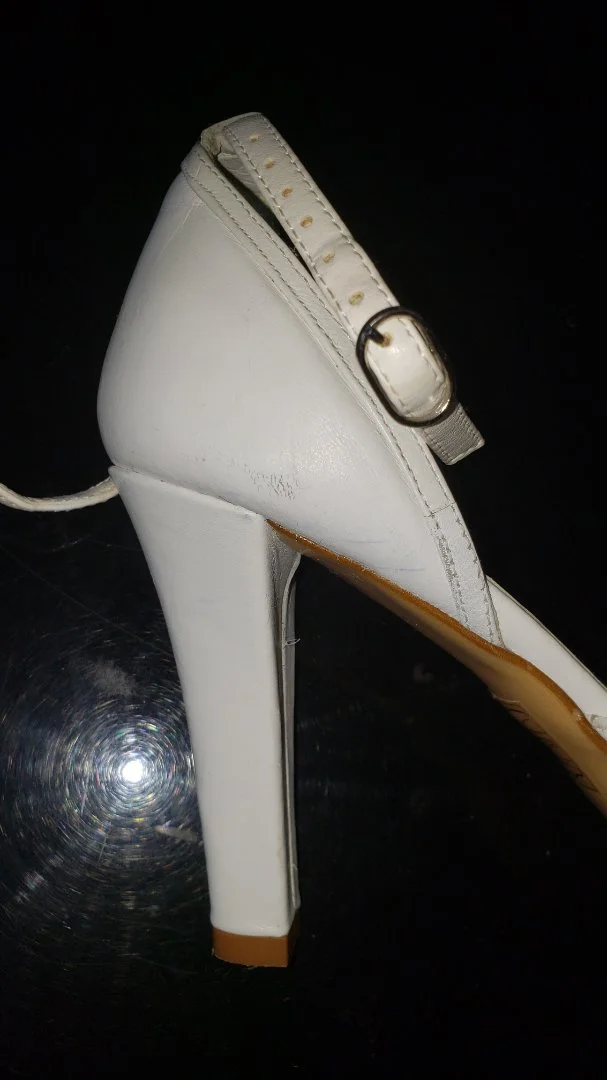 Свадебные белые туфли eden shoes - миниатюра 5